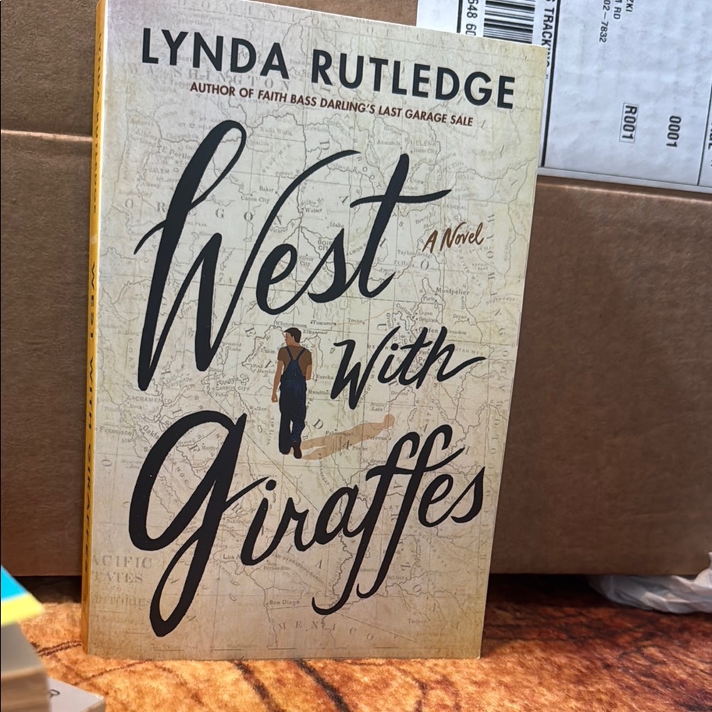 West With Giraffes Book by Lynda Rutledge